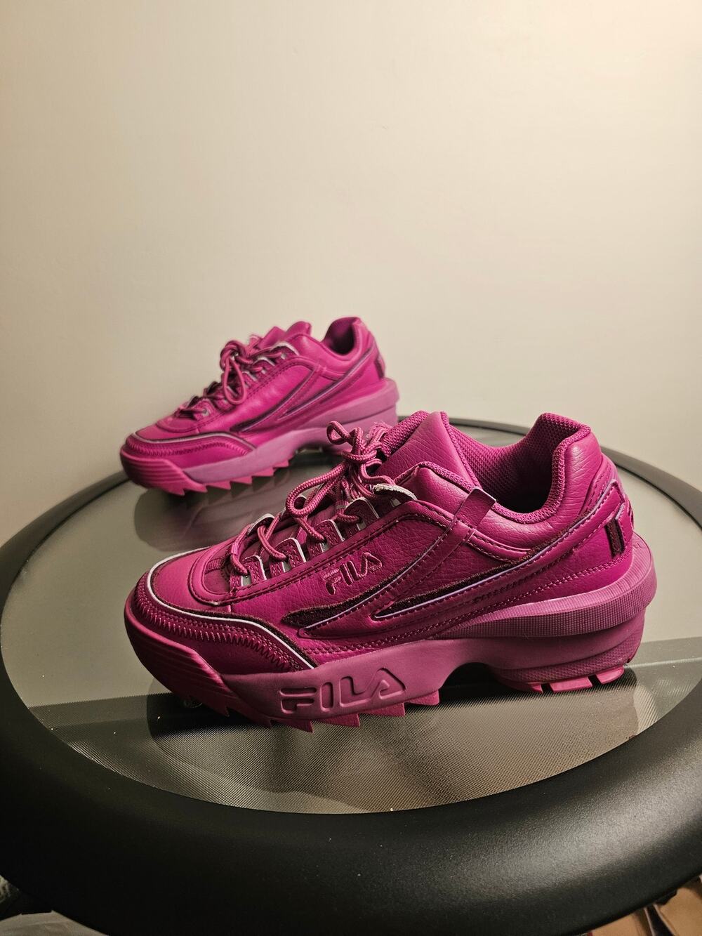 Fila Leather Chunky Sneakers